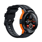 C25 Outdoor Sports 1.43AMOLED Screen Smart Call Watch Deep Waterproof Heart Rate and Blood Pressure - Orange