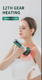 Electric Vacuum Cupping Massager 12 Gear Upgraded Head
